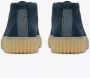 Clarks Blauwe Suède Hoge Top Sneakers Blue Heren - Thumbnail 5