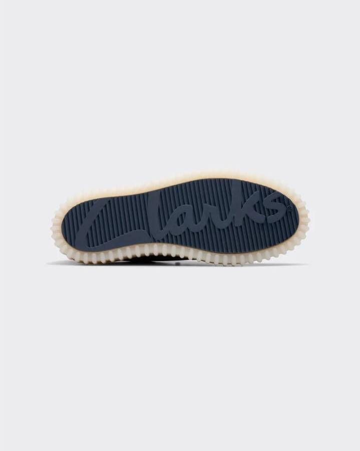 Clarks Blauwe Torhill Lo Sneakers Blue Heren