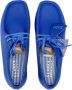 Clarks Bright Blue Leather Wallabee Lifestyle Schoen Blue Dames - Thumbnail 5