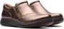 Clarks Bronzen Dames Loafer Brede Schoenen Brown Dames - Thumbnail 3