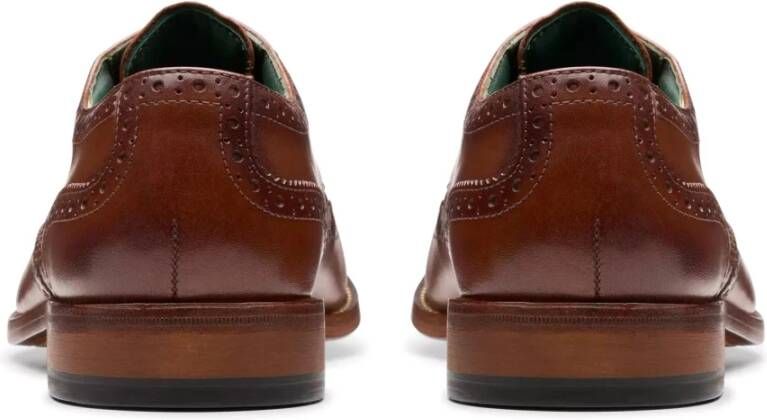 Clarks Bruine Brogue Veterschoen Brown Heren