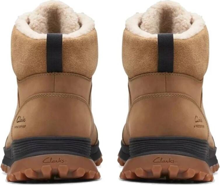 Clarks Bruine Enkellaarzen voor Mannen Brown Heren