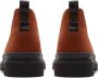 Clarks Bruine Heren Enkellaars Comfortabel Leer Brown Heren - Thumbnail 5