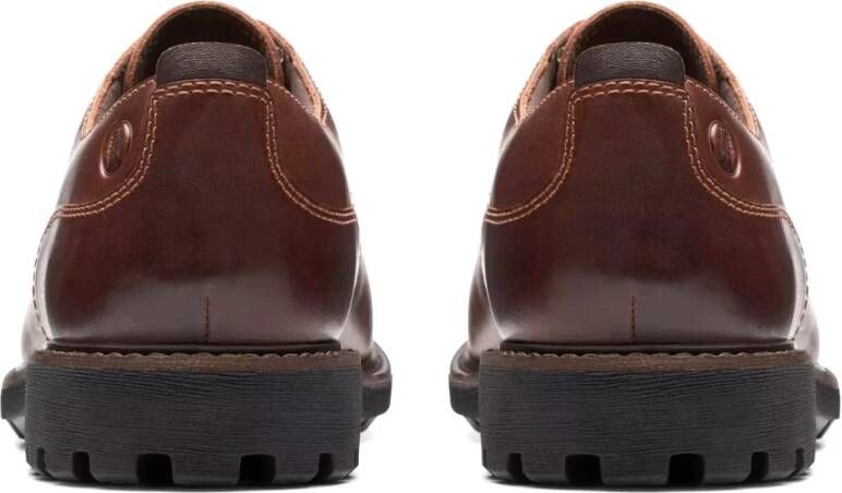 Clarks Bruine Heren Veterschoen Brown Heren