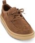 Clarks Bruine Leren Veterschoenen Brown Heren - Thumbnail 2