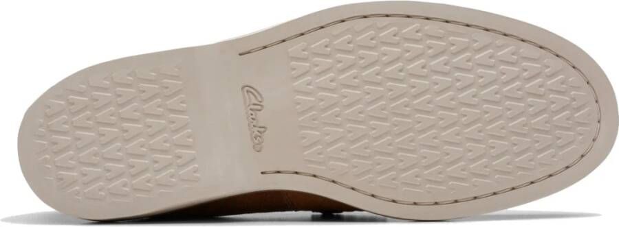 Clarks Bruine Loafers voor Mannen Brown Heren