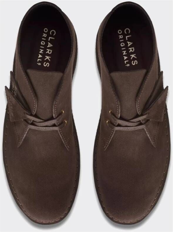 Clarks Bruine Suède Desert Boot Brown Heren