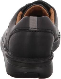 Clarks Casual Veterschoenen Unnature Time Black Heren