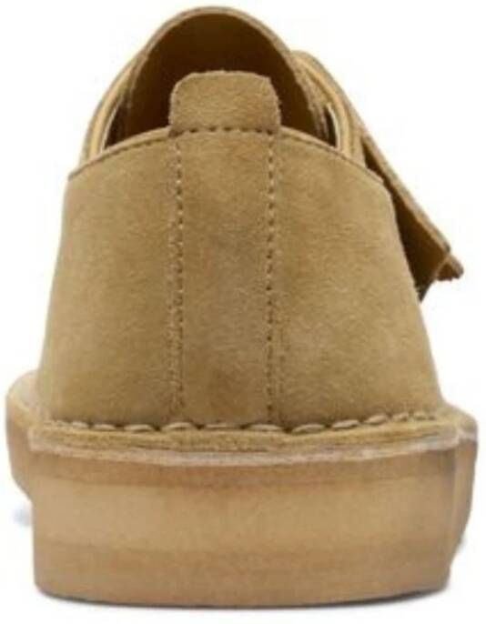 Clarks Coal London Groen Sneakers Beige Heren