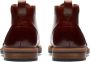 Clarks Comfortabele Heren Enkellaars Bruin Brown Heren - Thumbnail 4