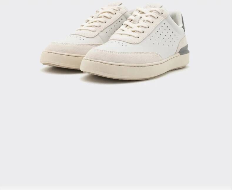 Clarks Courtlite Run Sneaker White Heren