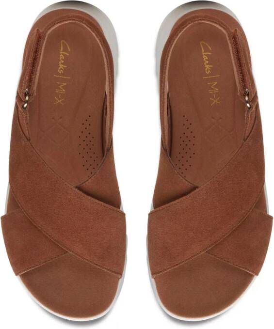 Clarks DashLite Wish Sandaal Brown Dames