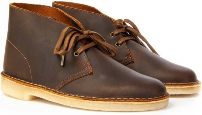 Clarks Desert Boot Bees Stijlvol Schoeisel Brown Heren