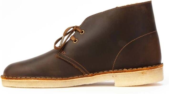 Clarks Desert Boot Bees Stijlvol Schoeisel Brown Heren