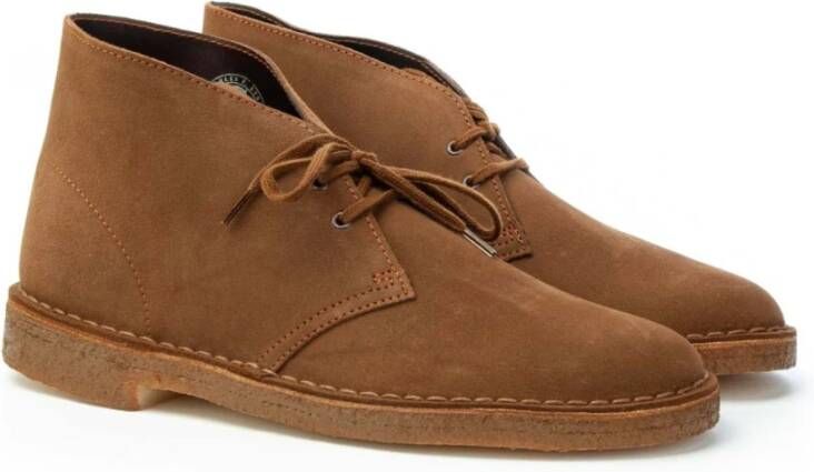 Clarks Desert Boot in Cola Kleur Brown Heren