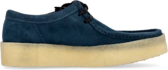 Clarks Diepblauwe Mocassin Lifestyle Schoen Blue Heren