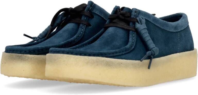 Clarks Diepblauwe Mocassin Lifestyle Schoen Blue Heren