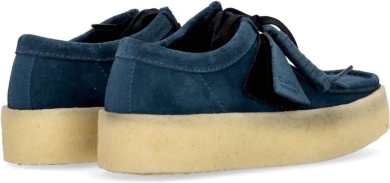 Clarks Diepblauwe Mocassin Lifestyle Schoen Blue Heren