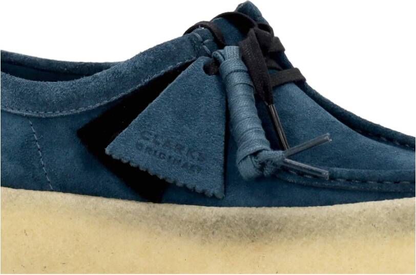 Clarks Diepblauwe Mocassin Lifestyle Schoen Blue Heren