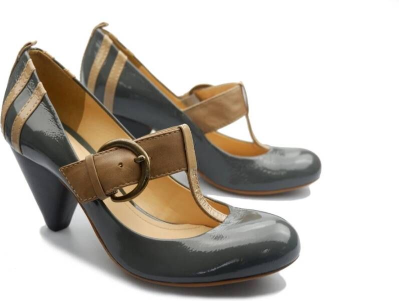 Clarks Elegante Patentleren Damesschoenen Black Dames