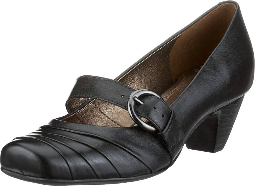 Clarks Elegante Rode Damesschoen Black Dames