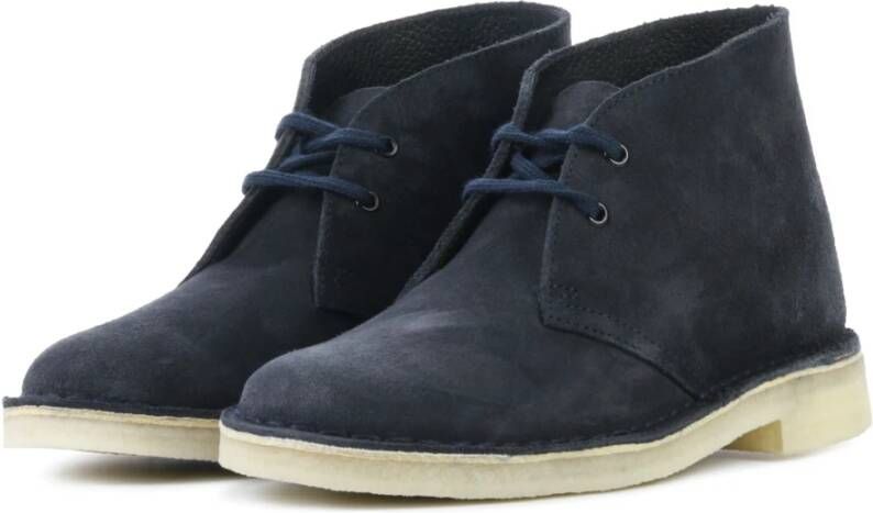 Clarks Stijlvolle veterschoenen voor dames Blauw Dames