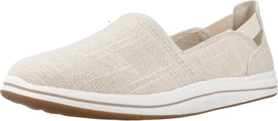 Clarks Espadrilles Beige Dames