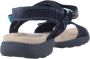 Clarks Stijlvolle platte sandalen voor vrouwen Blue Dames - Thumbnail 4