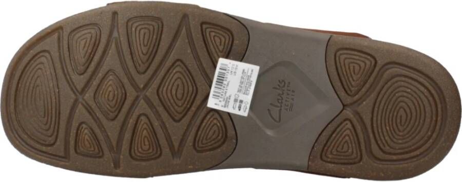 Clarks Nature 5 Trail Platte Sandalen Brown Heren