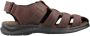 Clarks Heren Platte Sandalen Brown Heren - Thumbnail 4