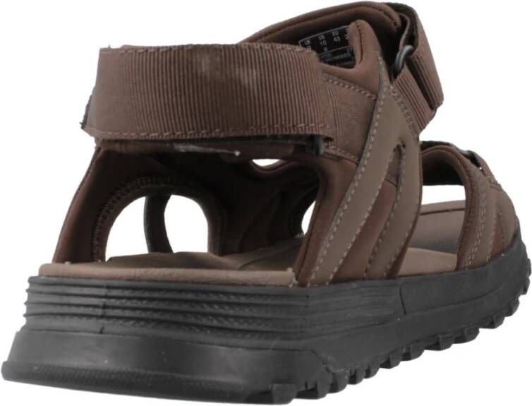 Clarks Heren Zomer Platte Sandalen Brown Heren