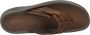 Clarks Stijlvolle Zomer Flip Flops Brown Heren - Thumbnail 7