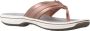 Clarks Stijlvolle Zomer Flip Flops Pink Dames - Thumbnail 5