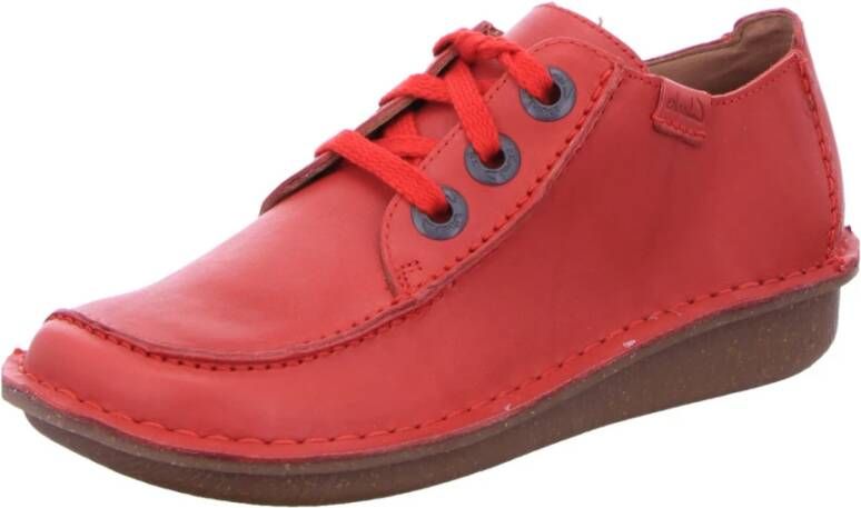 Clarks Funny Dream Rode Schoenen Red Dames