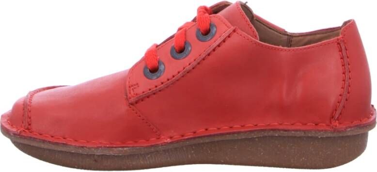 Clarks Funny Dream Rode Schoenen Red Dames