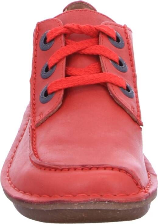 Clarks Funny Dream Rode Schoenen Red Dames