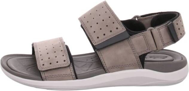 Clarks Grijze Sandalen Gray Heren