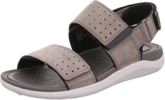 Clarks Grijze Sandalen Gray Heren