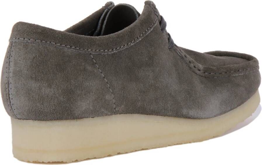 Clarks Grijze Wallabee Herenschoenen Gray Heren