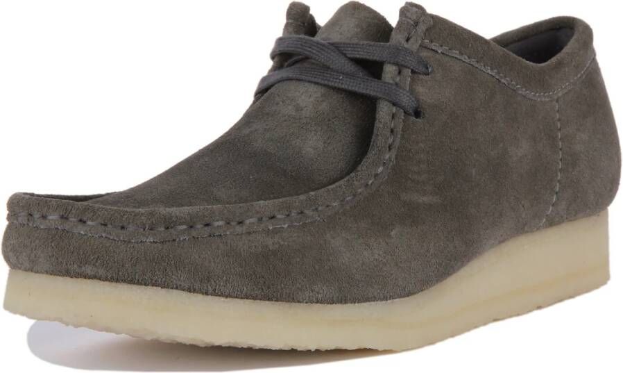 Clarks Grijze Wallabee Herenschoenen Gray Heren