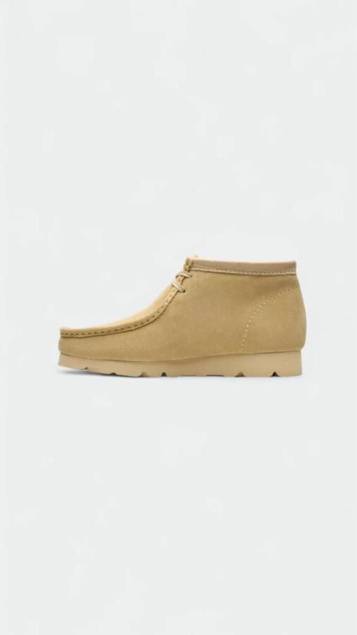 Clarks GTX Wallabee Boot in Maple Beige Heren