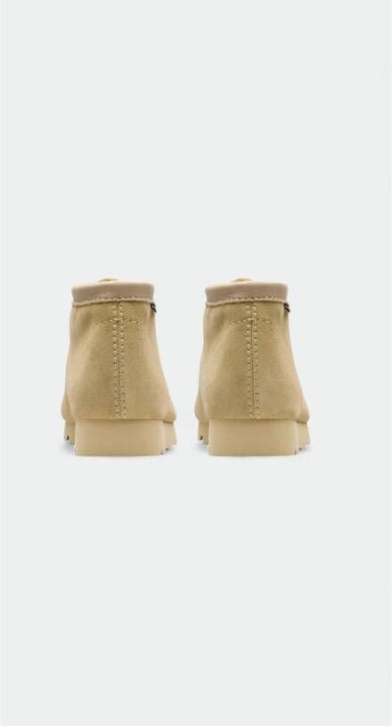 Clarks GTX Wallabee Boot in Maple Beige Heren