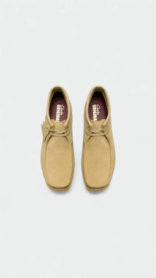 Clarks GTX Wallabee Boot in Maple Beige Heren