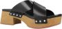 Clarks Heeled Mules Black Dames - Thumbnail 5