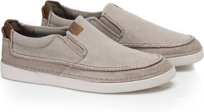 Clarks Heren Casual Schoenen Gereld Step Beige Heren