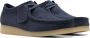 Clarks Ink Suede Wallabee Schoen Blue Heren - Thumbnail 2