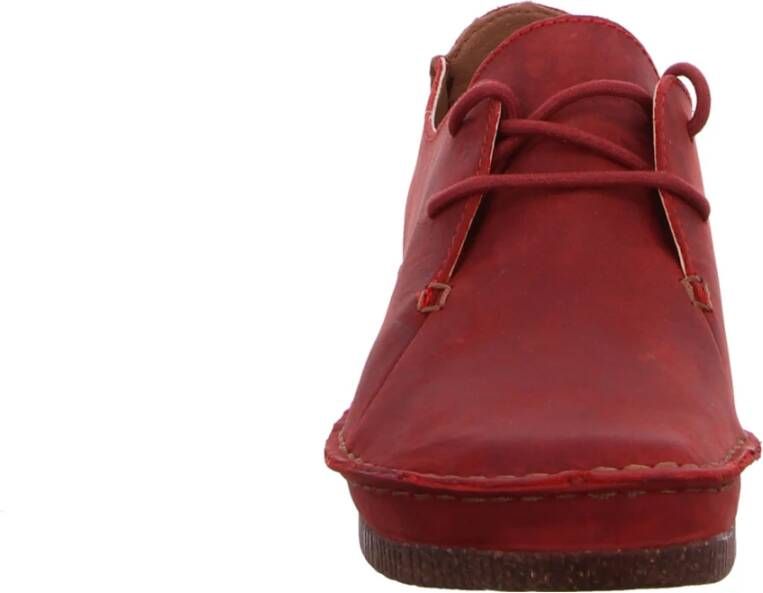 Clarks Janey Mae Rode Schoenen Red Dames