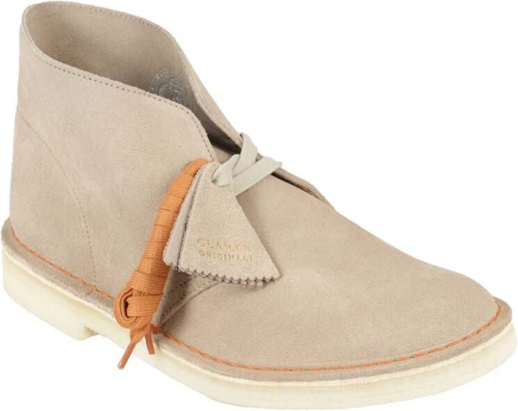 Clarks Klassieke Desert Boot voor Heren Beige Heren