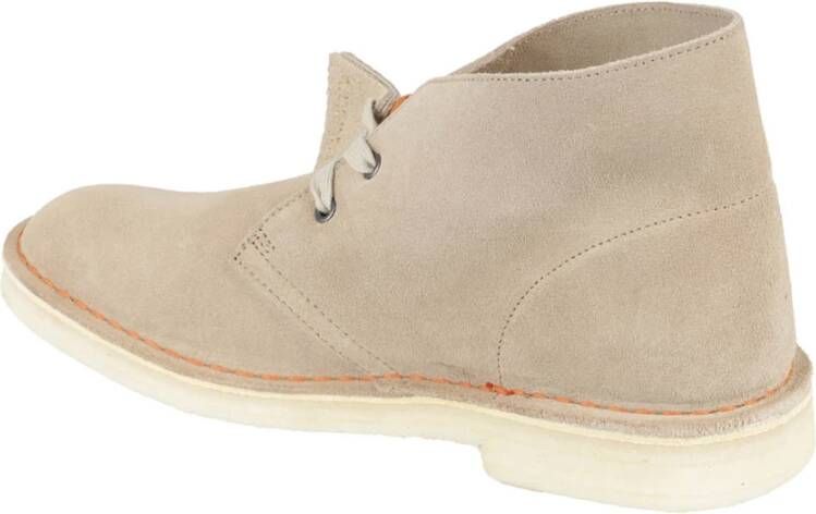 Clarks Klassieke Desert Boot voor Heren Beige Heren