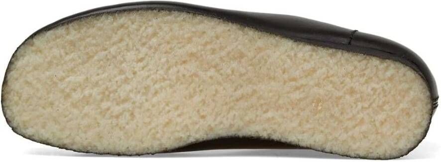 Clarks Klassieke Wallabee Laars Zwart Leer Black Heren